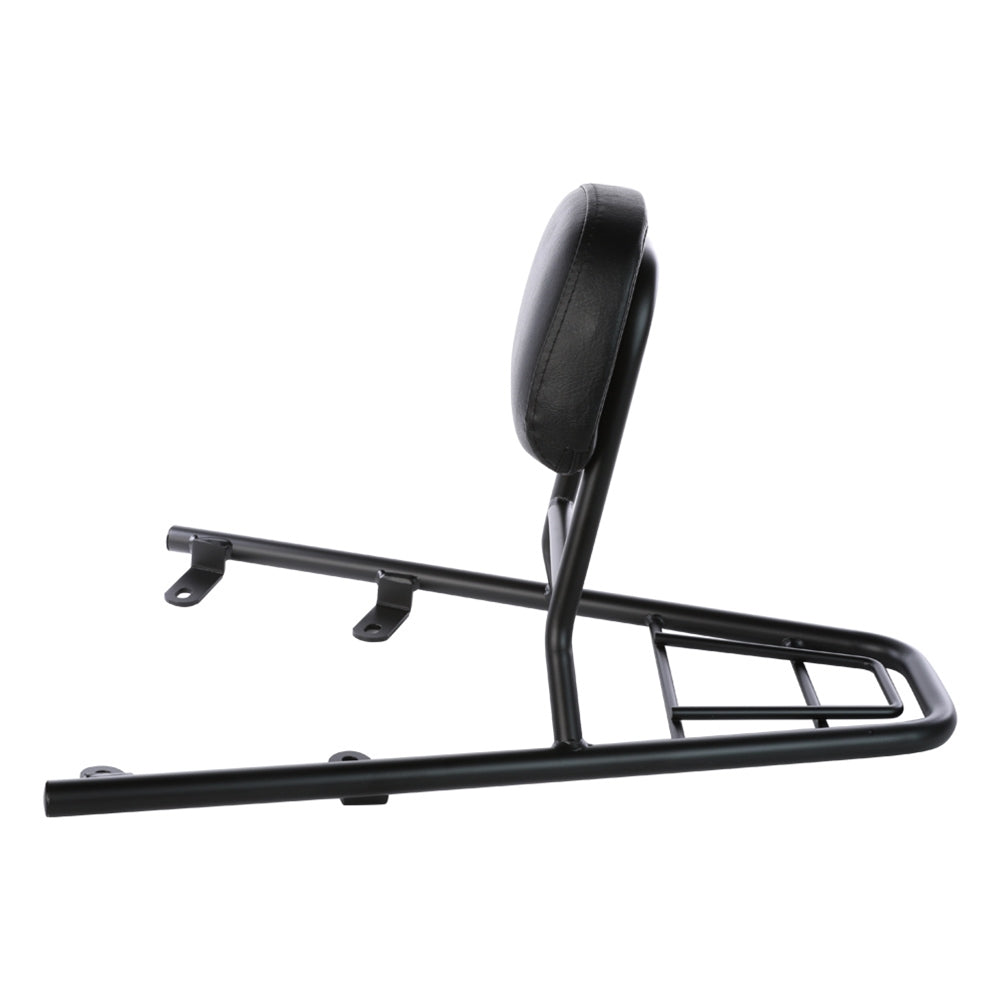 Prima Rear Rack (Backrest, Black); Genuine Rattler