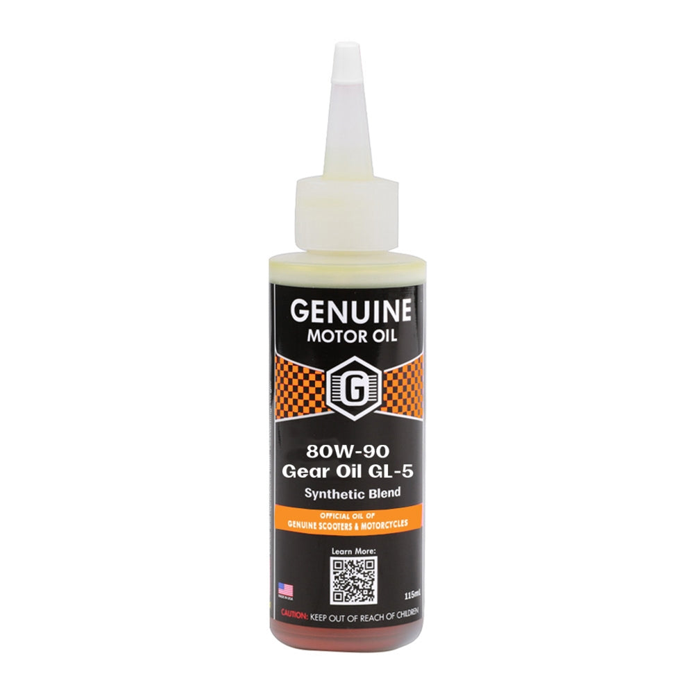 Genuine Motor Oil: 80W-90 Gear Oil; 115 mL