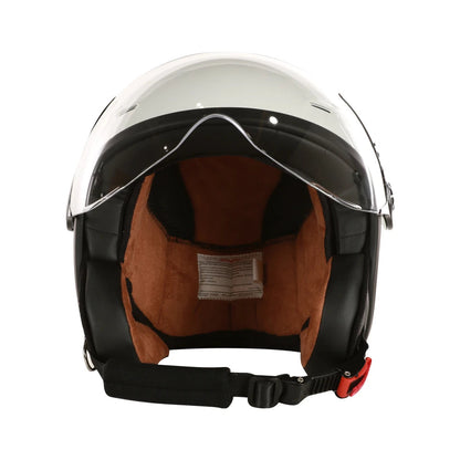 Prima Helmet (White, With Shield) Genuine Color Matched
