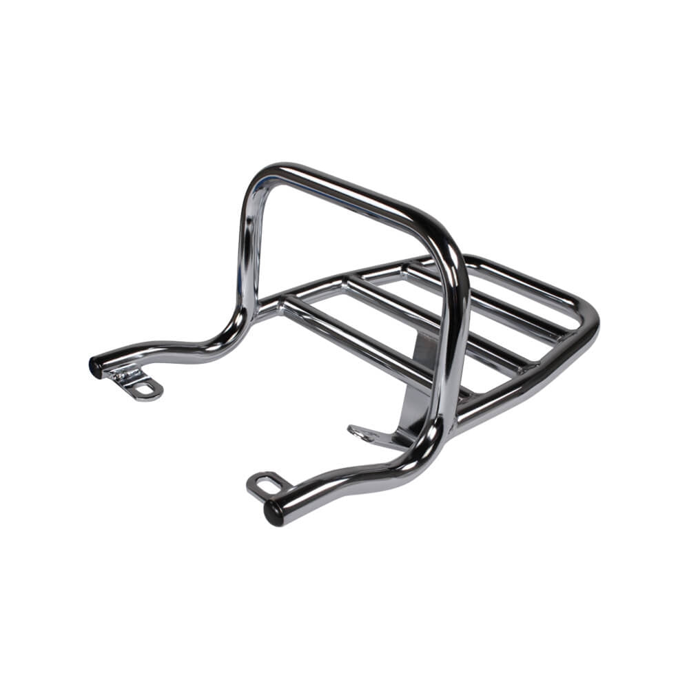 Prima Rear Rack (Chrome); Buddy Kick