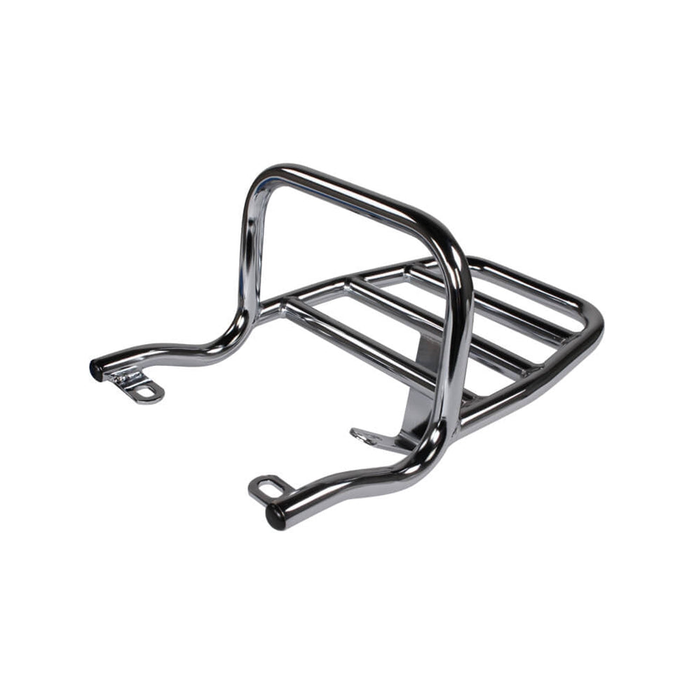 Prima Rear Rack (Chrome); Buddy Kick – Scooterworks Chicago