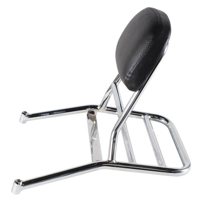 Prima Rear Rack (Backrest,Chrome); Buddy