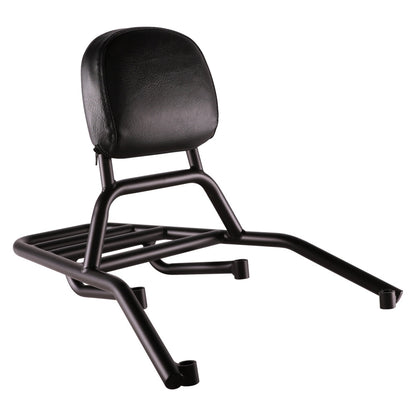 Prima Rear Rack (Backrest,Black); Hooligan
