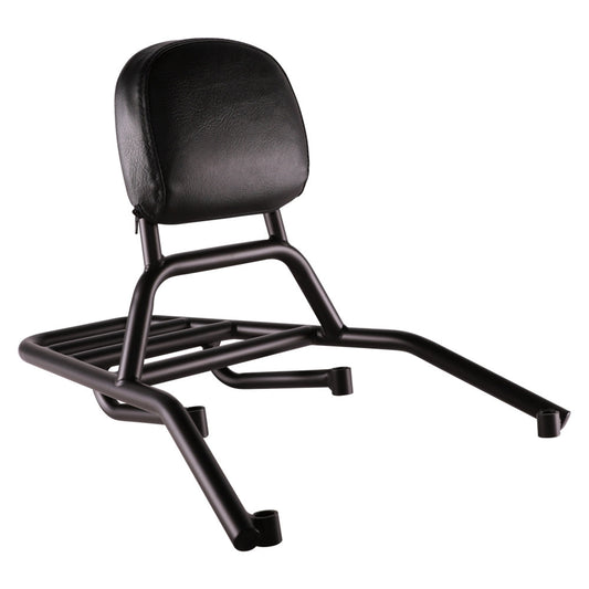 Prima Rear Rack (Backrest,Black); Hooligan