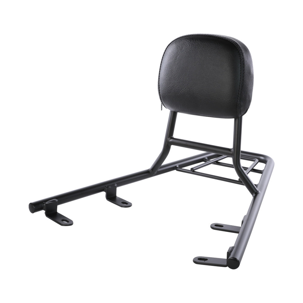 Prima Rear Rack (Backrest, Black); Genuine Rattler