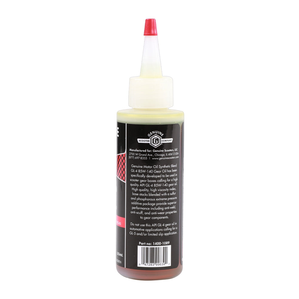 Genuine Motor Oil: 85W-140 Gear Oil; 115 mL