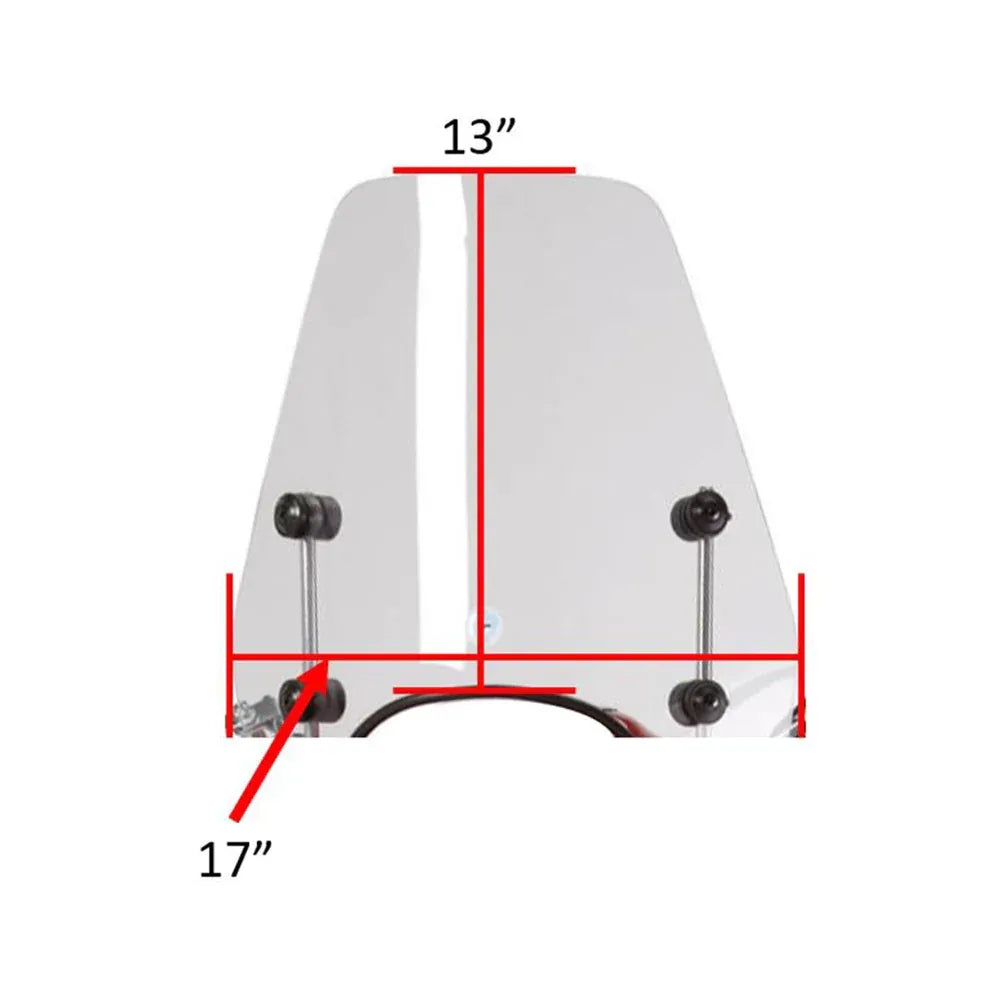 Cuppini Windscreen (Short); Genuine Buddy